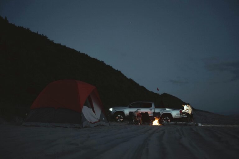 Beach Camping beach_camping_setup